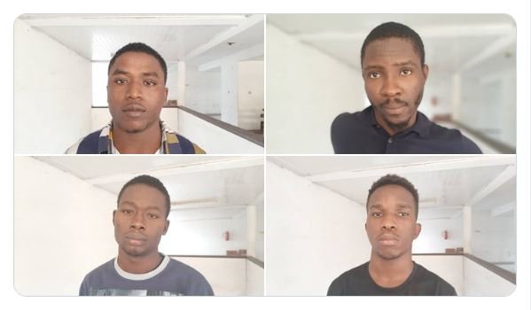 EFCC arraigns internet fraudsters in Abeokuta