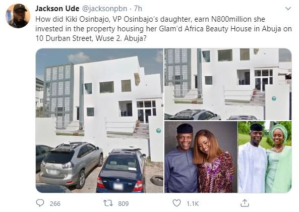 Jackson Ude tweet