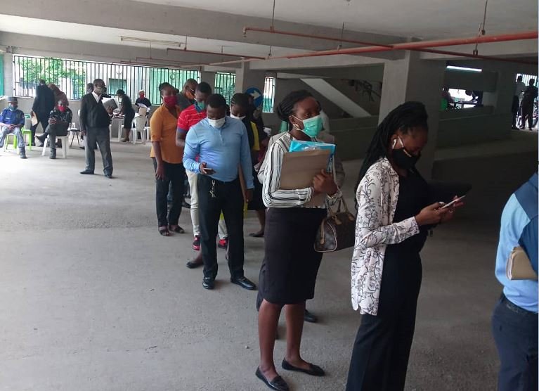 Lawyers have been relegated to the car park at CAC in Abuja
