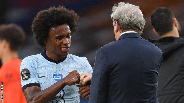 Willian has scored or assisted in four consecutive league games for the first time for Chelsea, registering four goals and two assists. Since the restart, only Manchester United's Bruno Fernandes has as many goal involvements in the Premier League (six each).