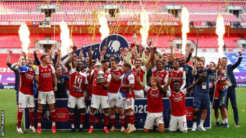 Arsenal beat Chelsea in the final to win the 2019-20 FA Cup Europa League
