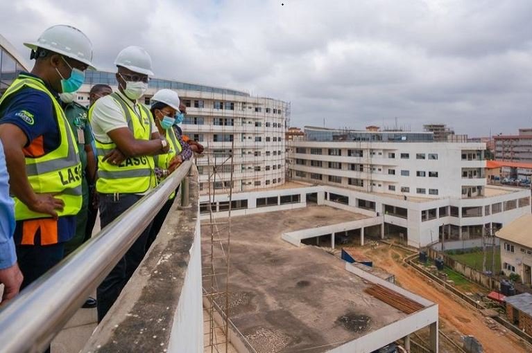 Governor Babajide Sanwo-Olu inspects Alausa Multi Agency Complex