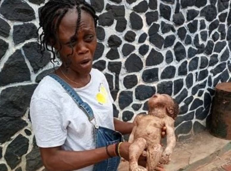 Franca Udokwu has been arrested for dumping her baby in the pit