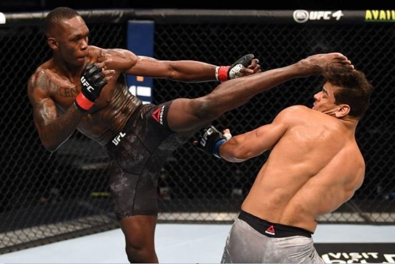 Israel Adesanya aka Stylebender made quick work of highly rated Costa