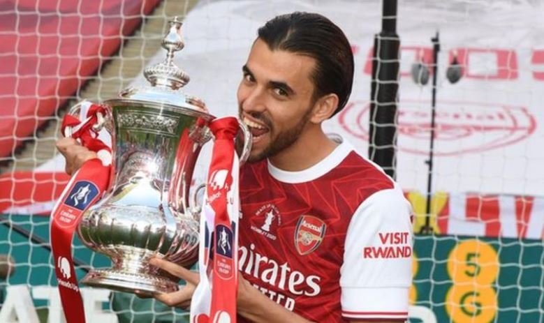 Dani Ceballos won the FA Cup with Arsenal