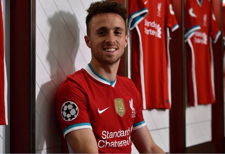 Diogo Jota has joined Liverpool from Wolves