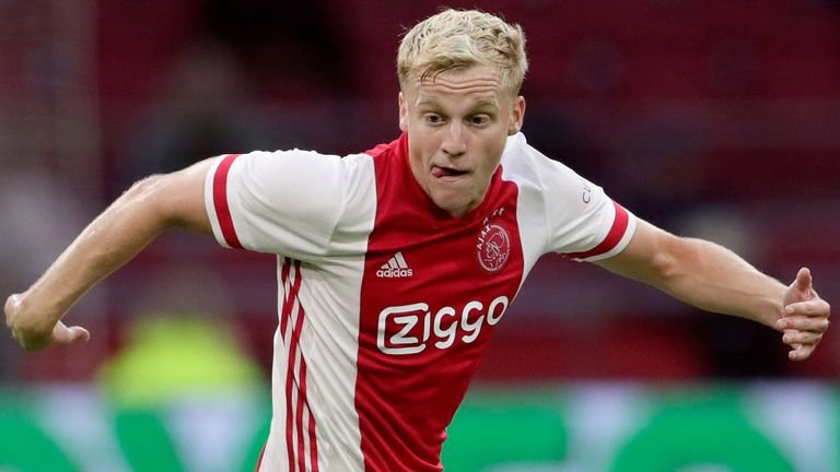 Donny Van de Beek has signed a long term deal at Manchester United