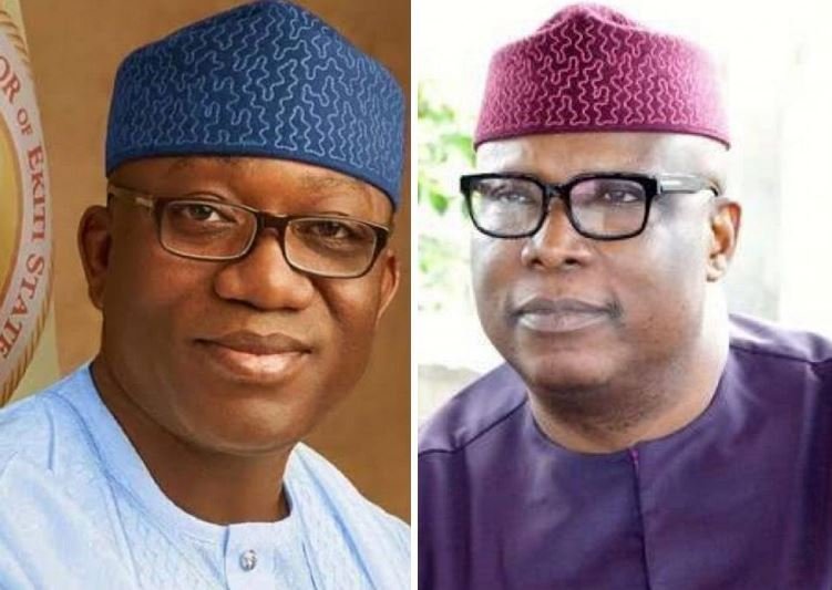 Governor Kayode Fayemi and Senator Babafemi Ojudu were allies in the past APC