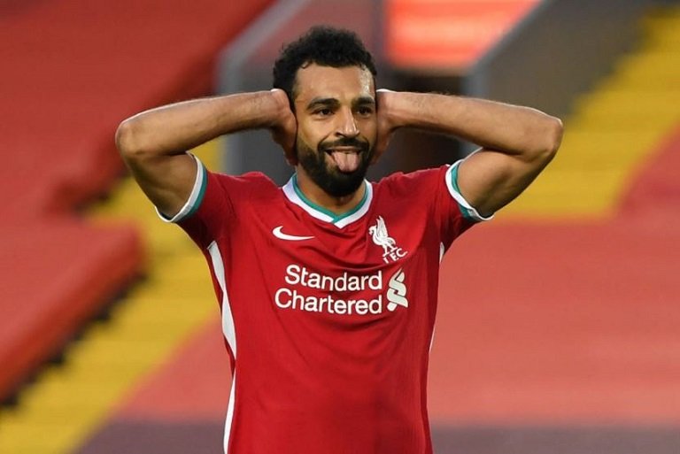 Mohamed Salah was the Merseyside derby match-winner