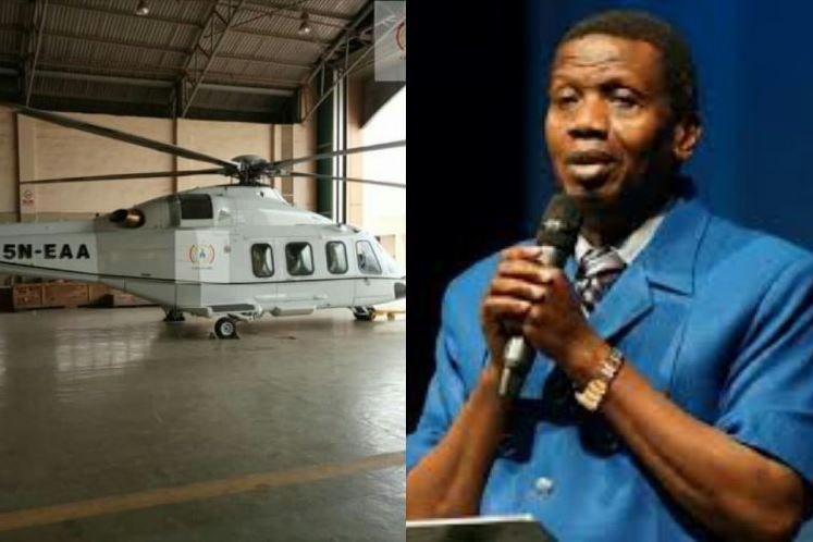 Pastor E. A. Adeboye has acquired a helicopter for evangelism