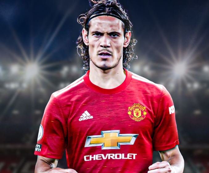 Edison Cavani has signed a one-year deal at Manchester United1