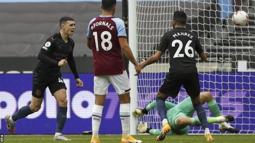 Phil Foden has been directly involved in six goals in his last 10 appearances in all competitions - four goals and two assists