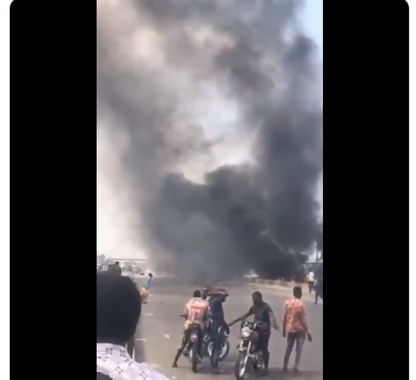 Lagos task force and Okada riders clash in Mile 2
