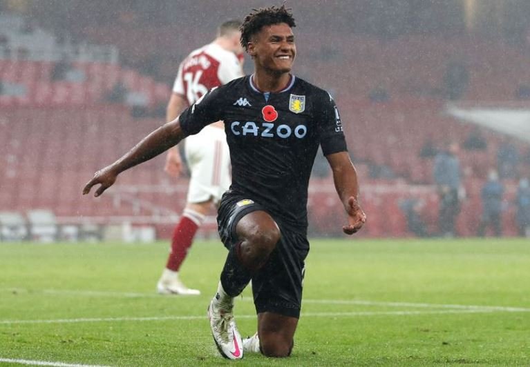 Ollie Watkins scored twice as Aston Villa beat Arsenal at the Emirates