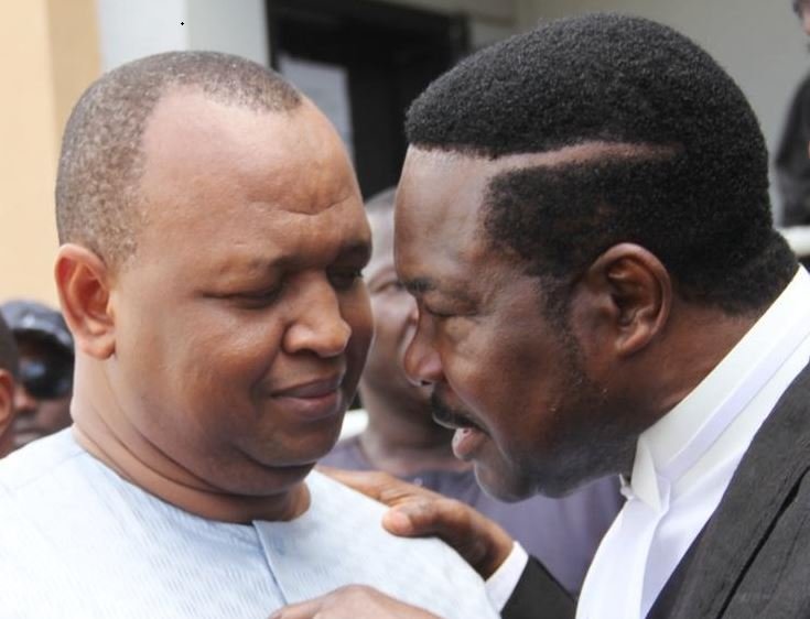 Atiku Abubakar's son-in-law, Babalele Abdullahi and his lawyer Mike Ozekhome