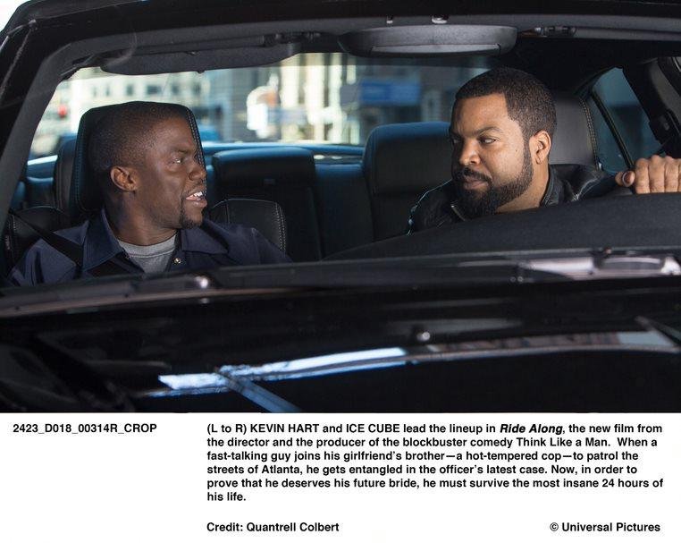 Kevin Hart and Ice Cube starred in Ride Along