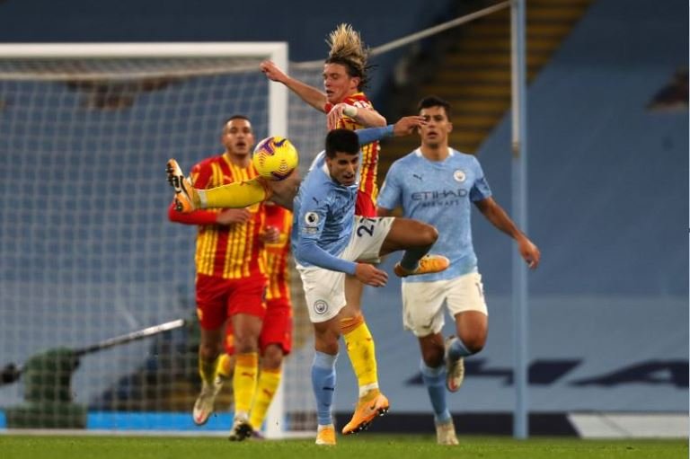 Manchester City played a dramatic draw against West Brom