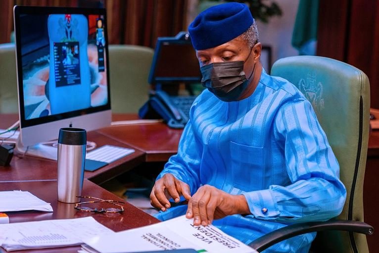 Vice President Yemi Osinbajo presides over the National Economic Council, NEC Ivermectin