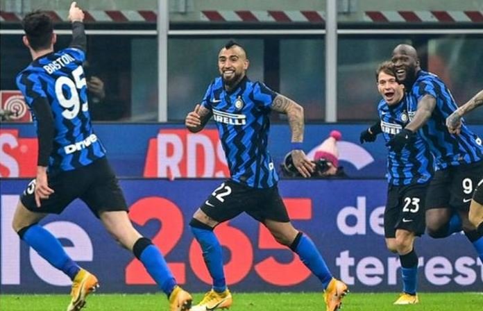 Arturo Vidal's goal against Juventus for Inter was his first in Serie A since May 2015