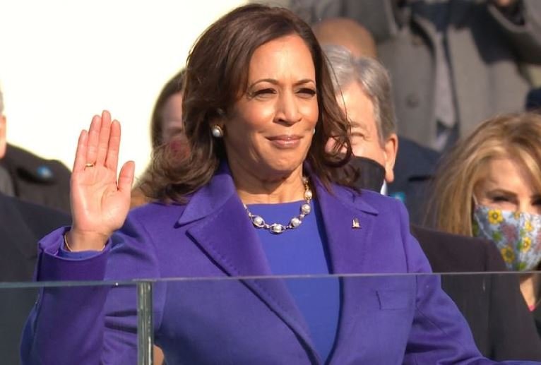 Kamala Harris is the first woman, first Black person and first South Asian to hold the office of US vice president