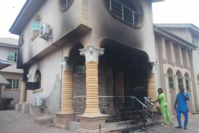 Sunday Igboho's home in Soka, Ibadan razed by fire