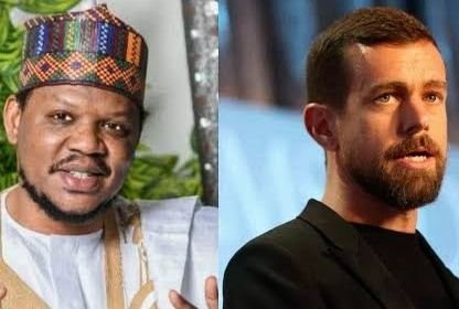 Adamu Garba and Twitter CEO-Jack Dorsey