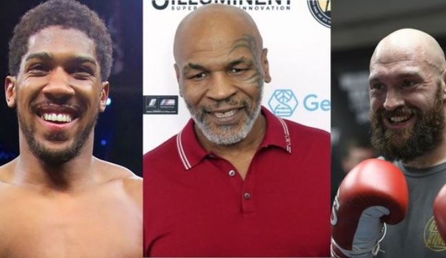 Anthony Joshua, Mike Tyson, Tyson Fury