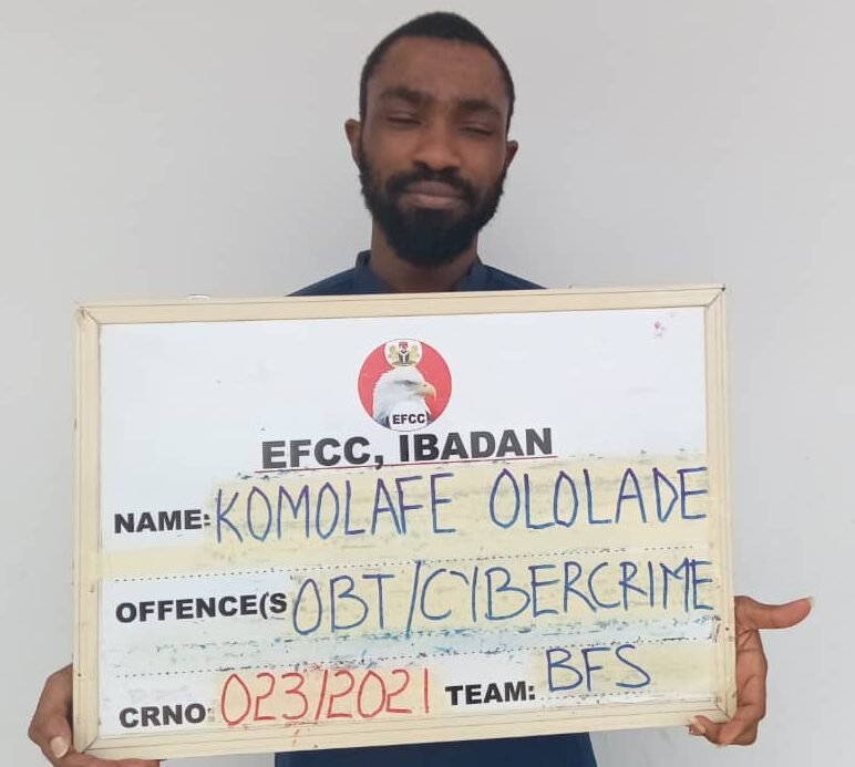 Komolafe Ololade Olajide fraudster