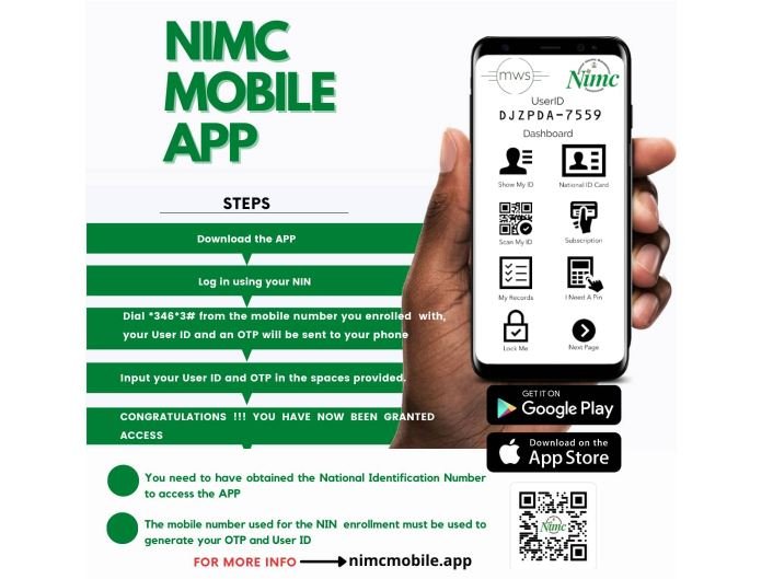 NIMC launches mobile app NIN