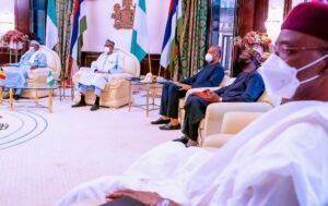 President Muhammadu Buhari and President Idriss Deby