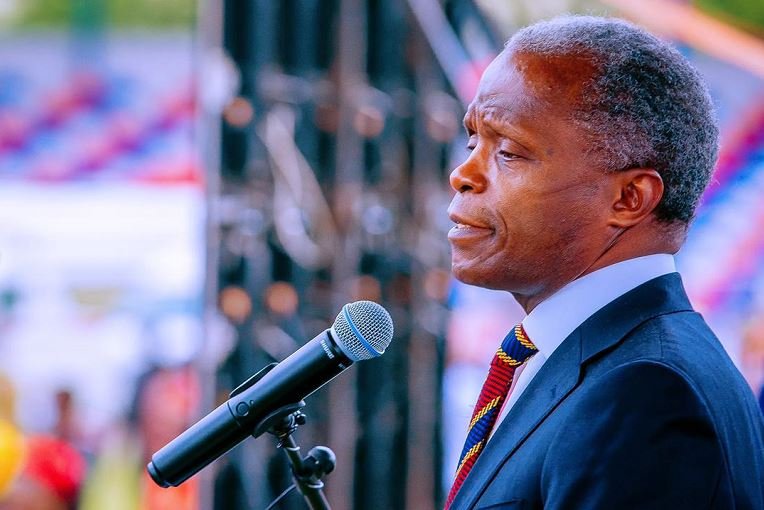 Vice President Yemi Osinbajo SAN attends as the Special Guest of Honor the 1st Year in Office Anniversary Interdenominational Church Service of Governor Hope Uzodinma in Imo State1