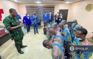 Pastor Adeboye meets the RCCG members who were kidnapped