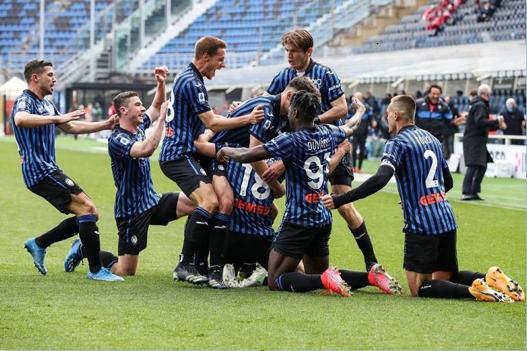 Atalanta stunned Juventus to move third in the Serie A