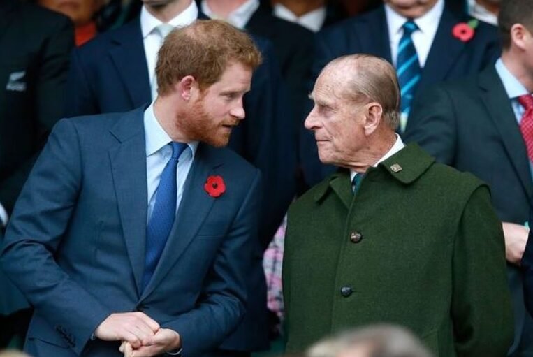 Prince Harry attends Prince Phillip's funeral without Meghan 2