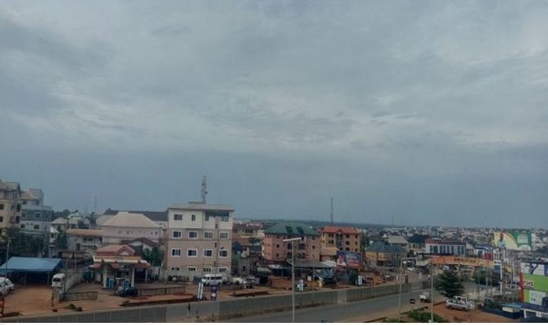 Awka residents stayed indoors #SitAtHome