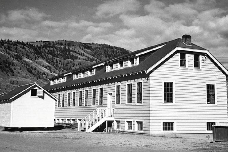 The Kamloops Indian Residential School in British Columbia once housed 500 children in Canada graves