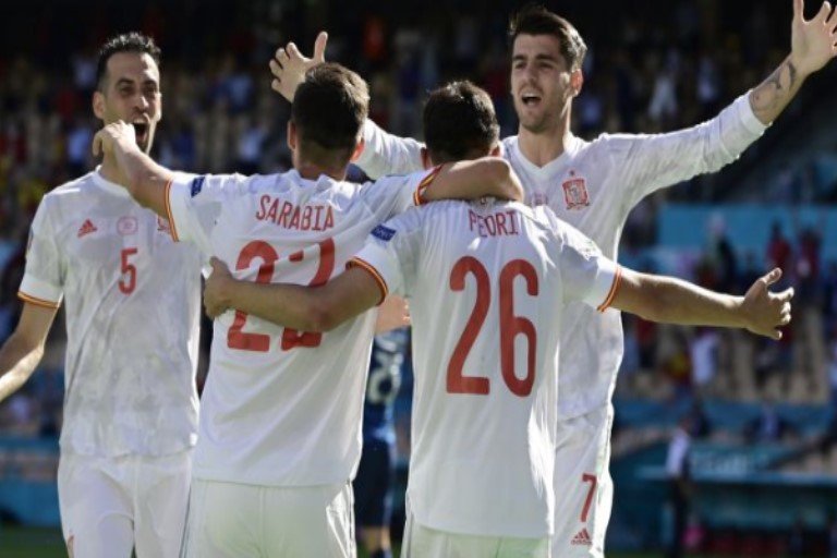 Spain thrashed Slovakia 5-0 in Euro 2020