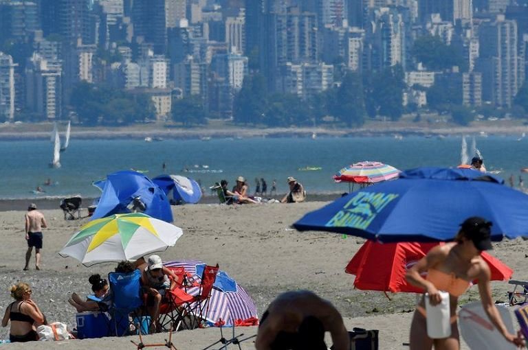 Western Canada and the US Pacific north-west have seen days of baking temperatures