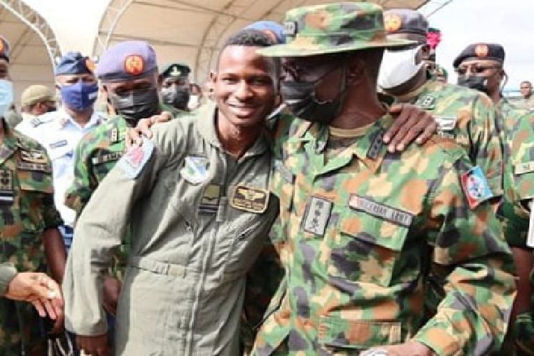 Nigerian Air Force pilot, Abayomi Dairo, rescued after near death experience