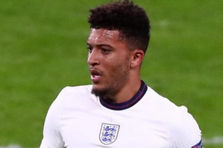 Jadon Sancho appeared in three matches at Euro 2020 for England and played a total of 97 minutes at the tournament