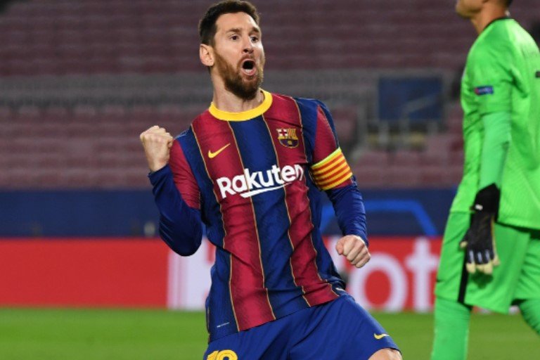 Lionel Messi has agreed to remain at Barca to earn half his former wages