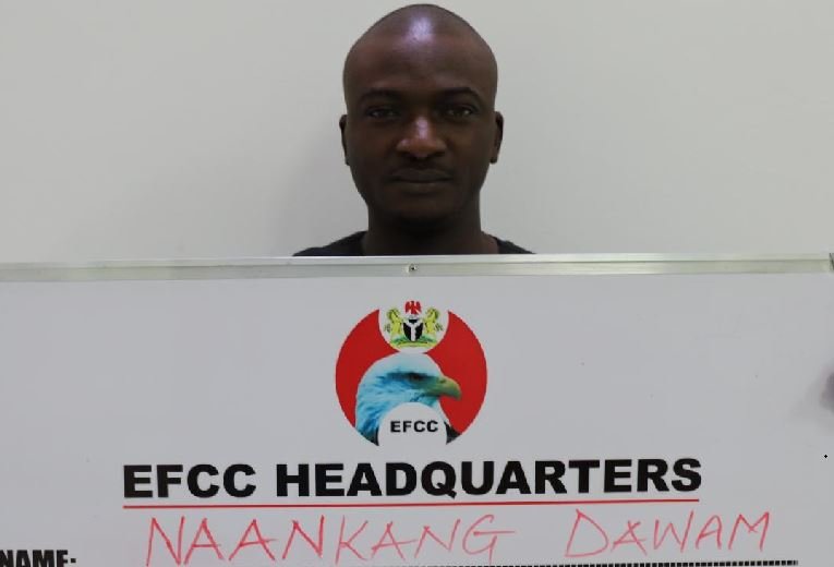 Naankang Dawam and two of his companies were arraigned by EFCC