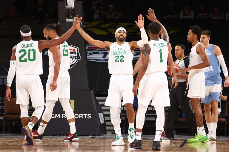 Nigeria beat Argentina 94-71 in an exhibition game in Las Vegas, USA