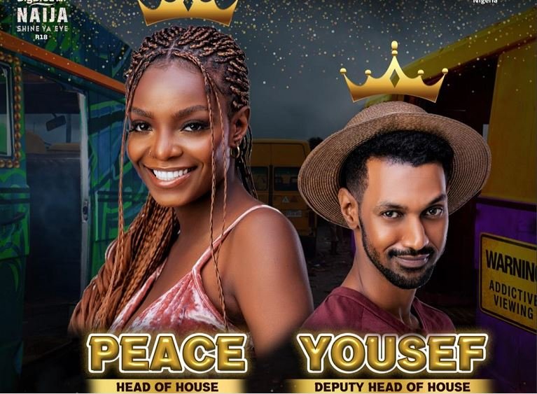 Peace is BBNaija Head of House for the first week