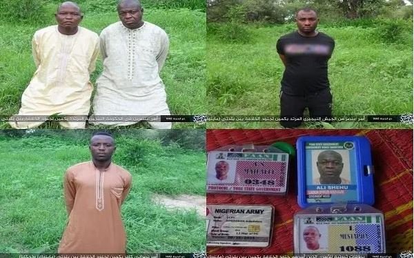 Photos and ID Card of the soldiers and protocol officers revealed by Boko Haram Terrorists