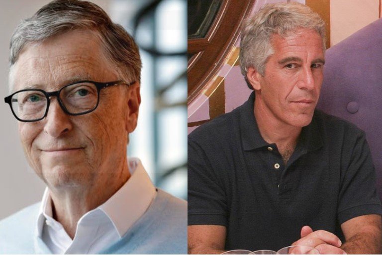 Bill Gates and Jeffery Epstein