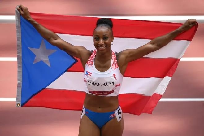 Jasmine Camacho-Quinn wins women's 100m hurdle as Nigeria's Tobi Amusan finishes fourth