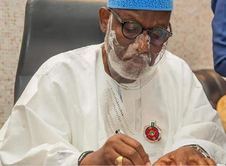 Governor Olurotimi Akeredolu signs anti-open grazing law in Akure, Ondo State