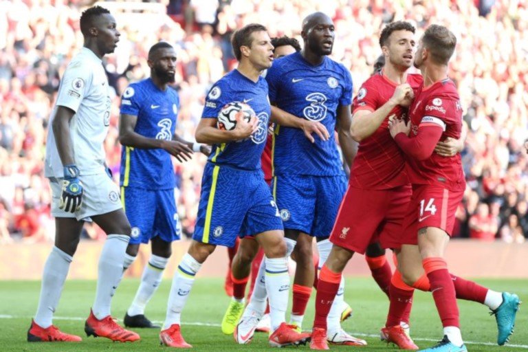 Chelsea have been handed a charge by the FA for their part in the scuffle at Anfield