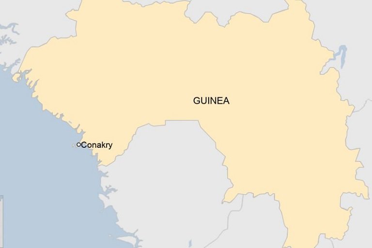 Heavy gunfire in Guinea’s capital, downtown access blocked